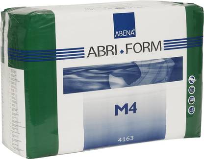 ABENA Abri-Form Comfort Briefs, Medium, M4, 14 Count Adult Diapers - M - L