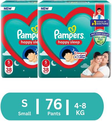 Pampers Happy Skin Pants - S