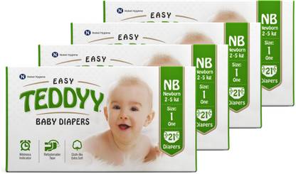 TEDDYY Baby Diapers Pants Easy New Born - New Born