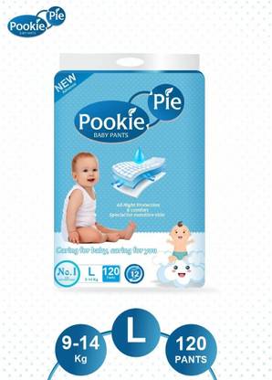 POOKIE PIE Baby Diaper Pants - L