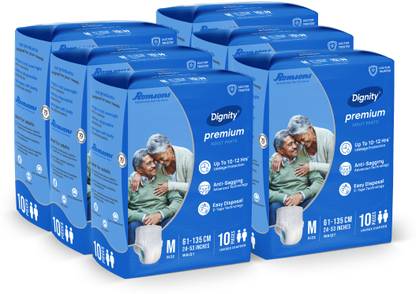 DIGNITY Premium Pant Style Adult Diapers - M