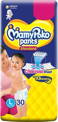 MamyPoko Pants Standard Diapers, Large size ( L - 30 ) - L