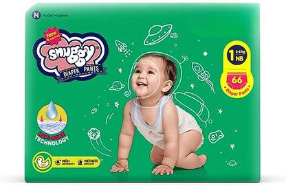 snuggy Diaper Pant - Newborn 66's pack - New Born