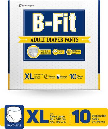 B-FIT Regular Pant Style Adult Diapers - XL