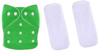 Profecto TWO IN ONE COMBO WHICH INCLUDES 1 COTTON CLOTH DIAPER AND 2 DIAPER INSERT PADS - M - L