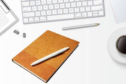 Dacto2pick A5 Hardcover Notebook: High-Quality Pu Leather, Business and Personalized A5 Notebook Ruled 90 Pages