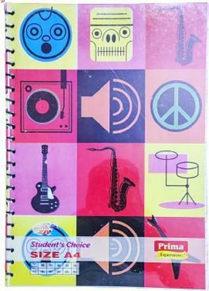 Noteplus Prima Expressions A4 Notebook Both 400 Pages