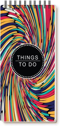 Nourish ToDo List Note Pad Regular Note Pad Ruled 50 Pages