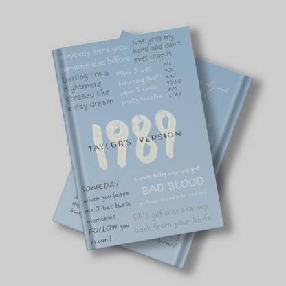 The Umbrella Store Taylor swift A5 Notebook Unrulled 100 Pages