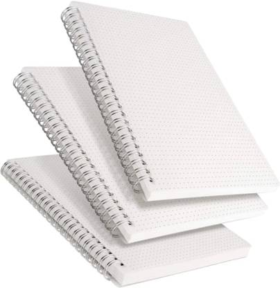 craft maniacs DOTTED COLLECTION A5 Note Book DOTTED 160 Pages