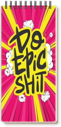 Nourish ToDo List Note Pad Regular Note Pad Ruled 50 Pages