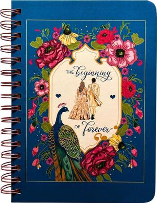 Bop Canvases Wedding planner A5 Diary Printed 120 Pages