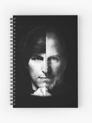 TheHackStore Steve Jobs Young Graphic Printed A5 Notebook Ruled 200 Pages