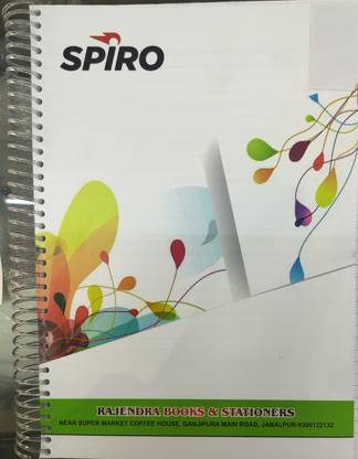 SPIRO Spiral 300 ruled notebook A4 Notebook Ruled 300 Pages