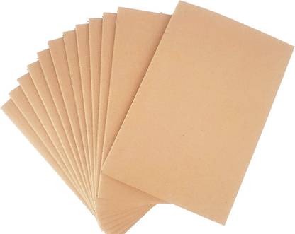 TWONE 12 Pack Kraft Paper Notebooks, Blank Paper, Subject Notebook, A5 Size A5 Notebook Blank 64 Pages