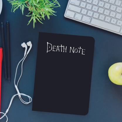 Flexible Solution Anime Plain Death Note A5 Notebook Ruled 96 Pages