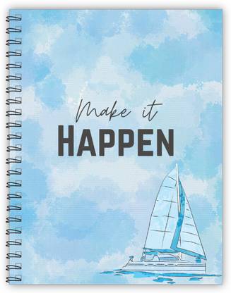 TimeWise 12 Month Undated Regular Planner 135 Pages A5 Planner Unruled 135 Pages