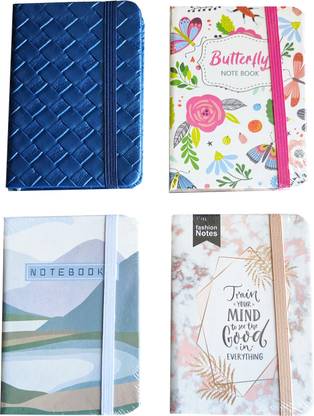 Blooming Box Small Diary | Pocket Diary | Attractive Diary Pocket-size Diary Single Ruling 160 Pages