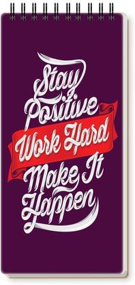 Nourish ToDo List Note Pad Regular Note Pad Ruled 50 Pages