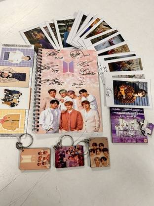 craft maniacs BTS DIARY A5 Diary RULED 160 Pages