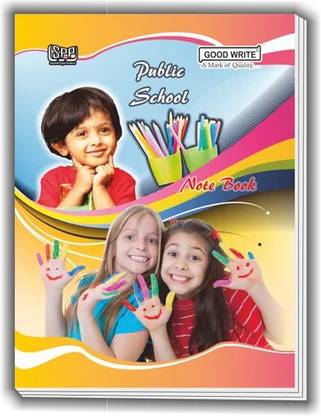 GCM Student Notebooks 20 X 30 CM 1 SET(HINDI , ENGLISH and MATHS) 200 pages Regular Notebook Ruled 200 Pages
