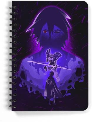 ComicSense Naruto Anime Sasuke Susano Sketchbook A5 Notebook Unruled 120 Pages