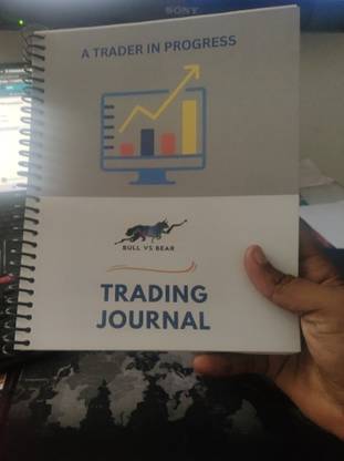 Trading Journal Notebook stock market A4 Notebook Ruling bound 250 Pages