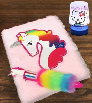 Le Delite Unicorn Regular Diary Ruled 100 Pages