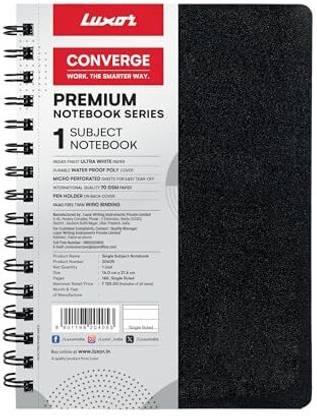 LUXOR Single Ruled A5-160 A5 Note Book Single Ruled 160 Pages
