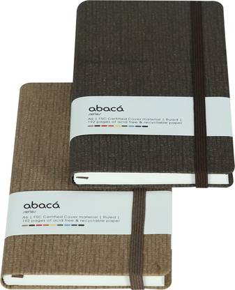 comma Abaca A6 Notebook Single Ruled 192 Pages