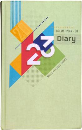 SUMO PRIME Smart Series '2023' 'Page a Day' New Year Diary A5 Diary Single Ruled 300 Pages