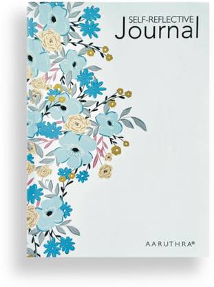 Aaruthra Guided Self Reflective Journal A5 Journal Dot Grid 150 Pages
