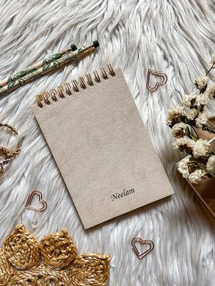 canvas design co. Calming café Notepad Daily use for family men and women A5 Note Pad Ruled 192 Pages