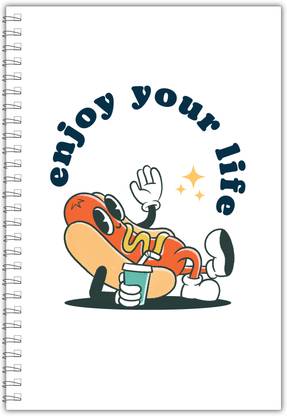 TimeWise Daily Planner Schedule your Day Journal A5 Planner Unruled 140 Pages