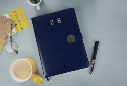 Diaro Leather 2026 Journal with Flap Closure, Corporate Planner, 2026 Executive B5 Diary Ruled 365 Pages