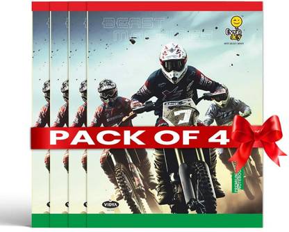 Vecom Notebook for Student Regular Notebook Square Line 172 Pages