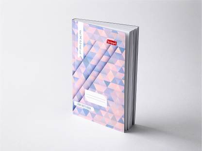 NEELGAGAN Excel Notebook,Register Size (19.0 cm x 30.5 cm) Hardbound P-2 Regular Notebook Single Line Notebook 384 Pages