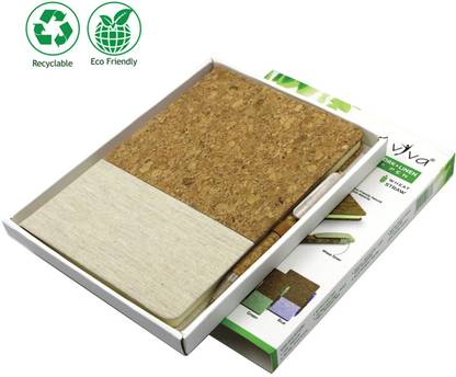 Viva Global DUO 2 PC Set (Notebook + Eco Friendly Pen) Pen Gift Set