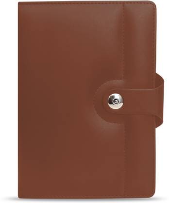 Abstract Collection Executive A5 Diary Notebook with Magnate Closer A5 Notebook Single Rule 200 Pages
