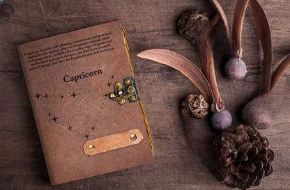MAKENSTYLECOLLECTION Vintage Leather journal A5 Journal unruled 200 Pages