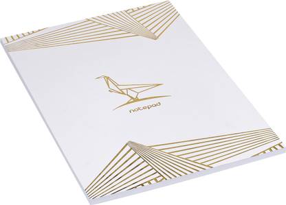 Papesaur Premium Quality A5 Notepads with 100 Gsm paper Quality A5 Note Pad Unrulled 90 Pages