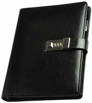 wonder digital Diary with Lock Regular Diary Ruled 205 Pages