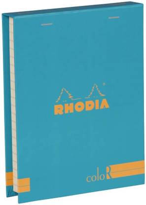 RHODIA Basics Stapled Line Ruled Color Treasure Box Set A5 Note Pad LINE RULED 140 Pages