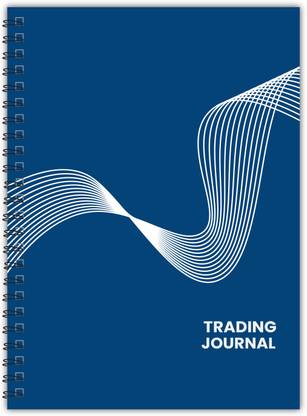 TimeWise Stock Market Trading Journal Notebook Day Trade Log A5 Journal Unruled 140 Pages