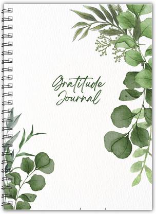 TimeWise Find More Joy: Daily Gratitude Journal 126 Pages Reflection & Positivity A5 Journal Unruled 126 Pages