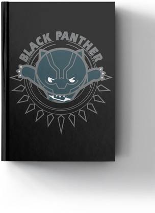 Macmerise Black Panther Kawaii A5 Diary Ruled 100 Pages