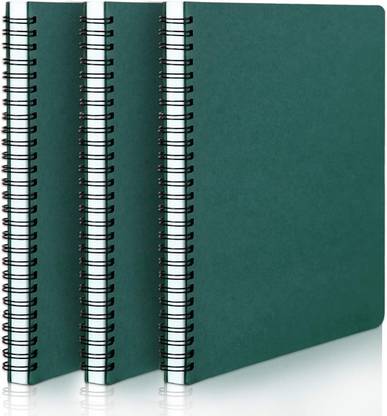 Eusoar Notebook Spiral, College Ruled Paper, Lined Travel Writing Notebooks Journal A5 Notebook Ruled 120 Pages
