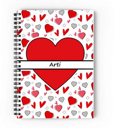epheriwala Love Arti Print A5 Diary Unruled 140 Pages