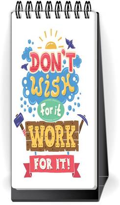 Nourish Desktop Standing To Do List Regular Desk Planner Ruled 50 Pages