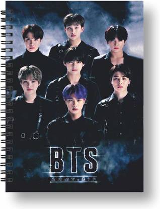 3DS Notebook A5 Diary Ruled 144 Pages